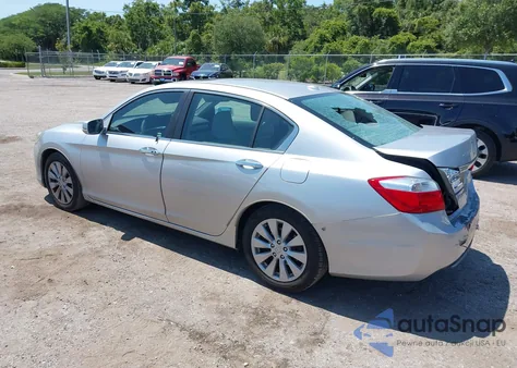 2014 Honda Accord Ex-L from USA, damaged, VIN 1HGCR2F81EA159589